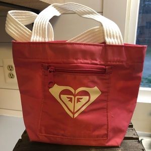 Roxy pink nylon Tote Bag
